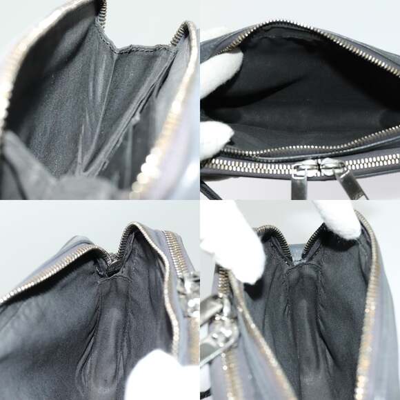 DIOR Shoulder Bag Leather Gray - Picture 12 of 13